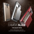 Verus Note 4 Case Damda Slide Series Poppy Red.