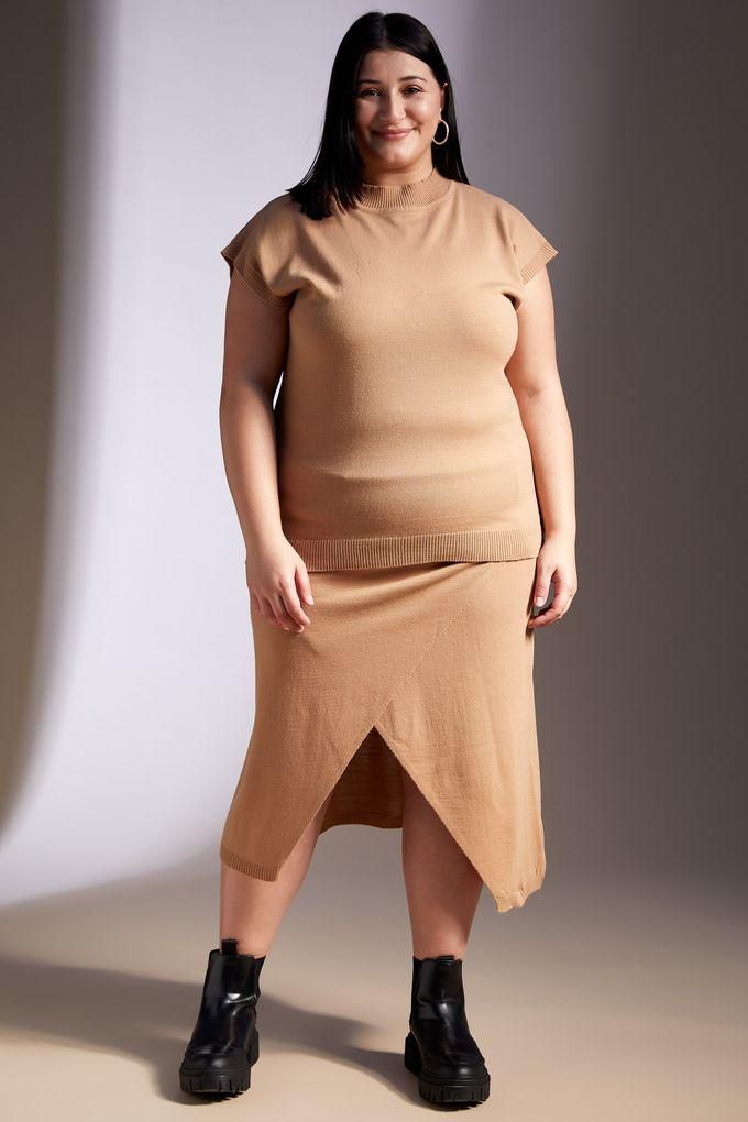 Defacto Woman Beige Skirt