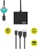 Port USB-C Mini Docking Station with HDMI Cable 0.3m Black