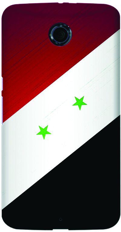 Stylizedd Google Nexus 6 Slim Snap case cover Matte Finish - Flag of Syria