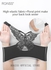 حمالة الصدر لاتكس بدون حلقة فولاذية مع وسادة صدر ملابس داخلية مجمعة بدون أثر مقاس كبير صدرية للنساء