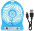Portable Rechargeable LED Light Fan Mini Desk USB Air