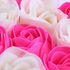 Generic 9Pcs Scented Rose Flower Petal Bath Body Soap