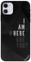 Protective Case Cover For Apple iPhone 11 Black/White