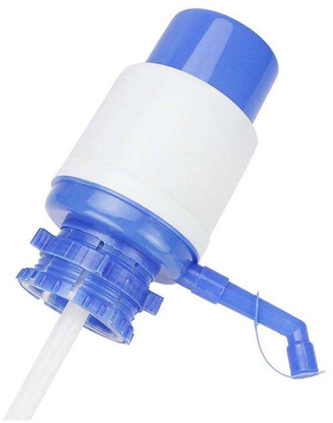 Hand Press Manual Water Pump Blue/White
