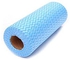 Microfiber Solid Pattern Athletic Towel Blue