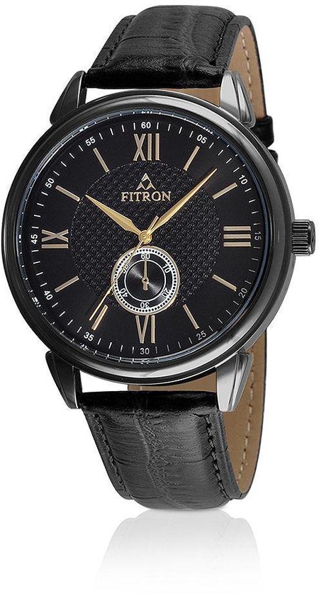 Watch for Men by FITRON, Leather, Analog, FT8095M020202
