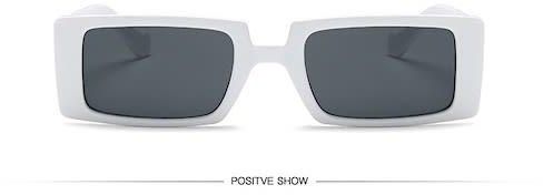 Vintage Retro Sunglasses - White