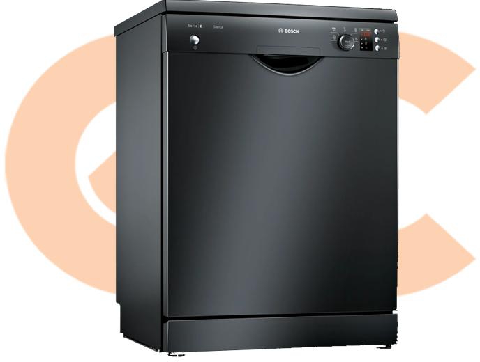 Dishwasher Bosch Freestanding 12 Set 60 cm Black Model SMS25AB00V - EHAB Center Home Appliances