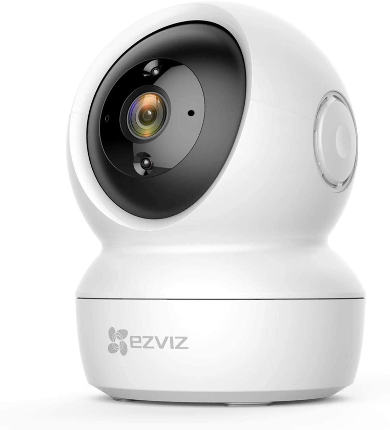 Ezviz C6N, 1080P Wifi Smart Home Security Camera, Intelligent Surveillance Camera With Night Vision, Smart Tracking, Two-Way Audio, White