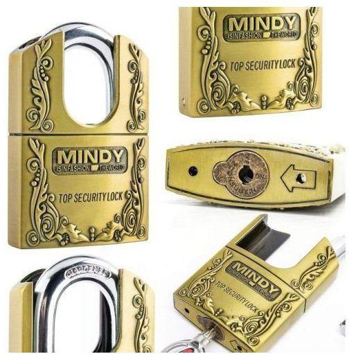 Mindy Secure Padlock Large size-70mm