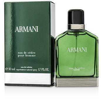 Armani Eau de Cèdre by Giorgio Armani for Men - Eau de Toilette, 50 ml