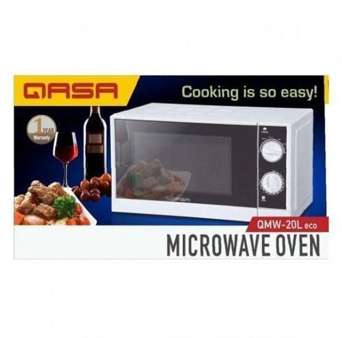 Qasa Microwave Oven With Defrost Function - QMWO-20L Eco