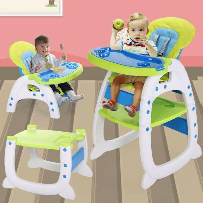 3 In 1 Infant 2 Toddler Baby Convertible High Chair