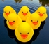 Yellow Duck Toy Floating In Water 6 Pieces Fun And Useful For Kids