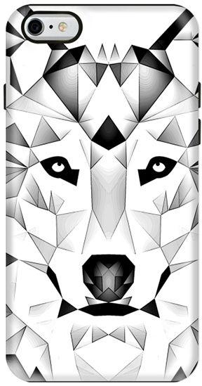Stylizedd  Apple iPhone 6 Plus Premium Dual Layer Tough case cover Matte Finish - Poly Wolf