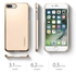 iPhone 7 Plus Case , Spigen Thin Fit Champagne Gold
