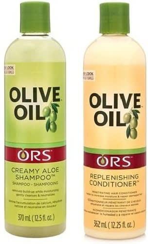 Ors Olive Oil Creamy Aloe Vera Shampoo & Replenishing Conditioner - 370ml.