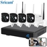 Sricam 4CH NVR Kit Security System 1080P FHD IP Camera CCTV NVS001 (4 Pcs)