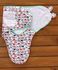 Babyhug Cotton Swaddle Wrapper Butterfly Print - Multicolor