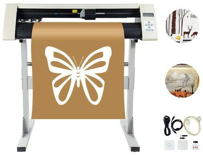 Generic Vinyl Cutter Sign Sticker Plotter with Design and Cut Software - Cutting Signs, Stickers