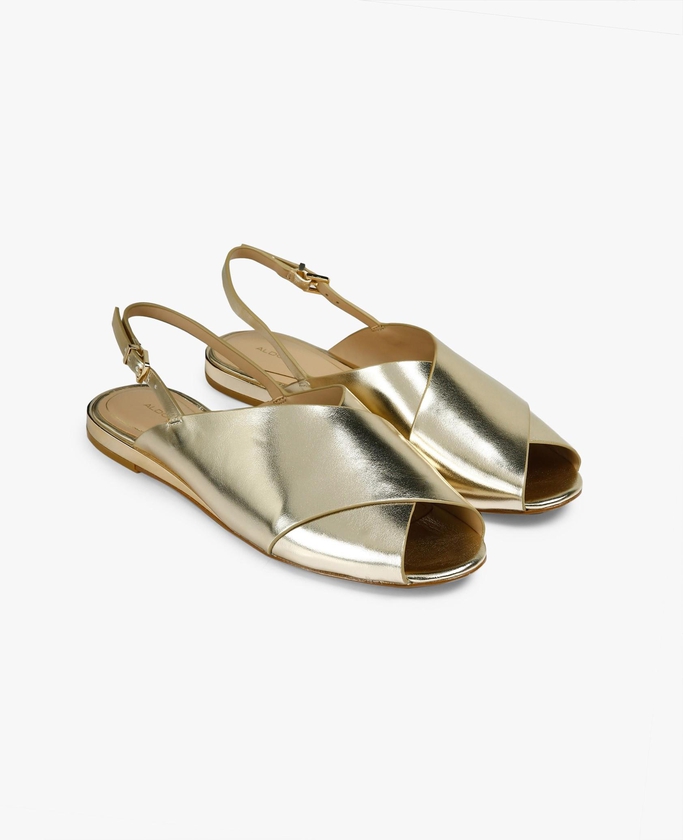 Gold Bezio Sandals
