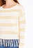 Only -  Striped Fringe Sweater