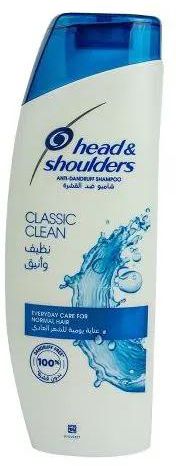 Head And Shoulders Anti-Dandruff Shampoo Classic Clean-400mL. Prevent hair damage, Breakage & dandruffs, Cleans the scalp