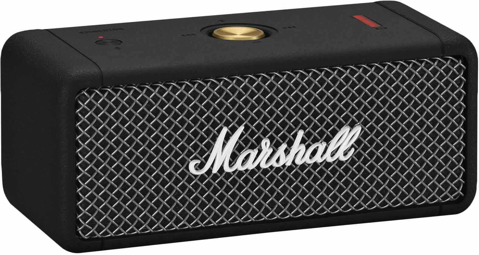 Marshall Emberton Portable Wireless Bluetooth Speaker Black
