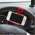 Car Steering Wheel Clip Mount Holder Universal for Smartphone iPhone 5 5S 6 HTC