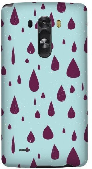 Stylizedd LG G3 Premium Slim Snap case cover Matte Finish - Hard Rain