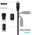Fasgear USB C to Type C Cable [6ft ] 1 Pack Nylon Braided (20V/3A) Fast Charging USB C to USB C Cord with Compatible with Galaxy S10/S9/S8+, Nexus 5X/6P, Nokia N1 and More (Black)