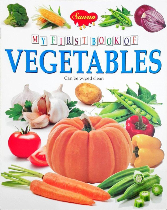 Jumia Books My First Book Of Vegetables Wipe And Clean