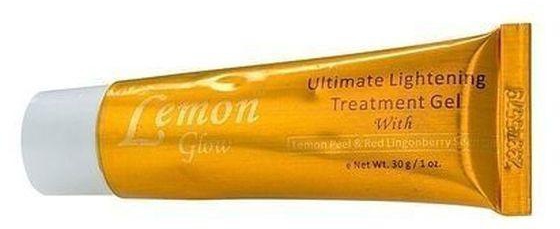 Lemon Glow Ultimate Lightening Treatment Gel - With Lemon Peel