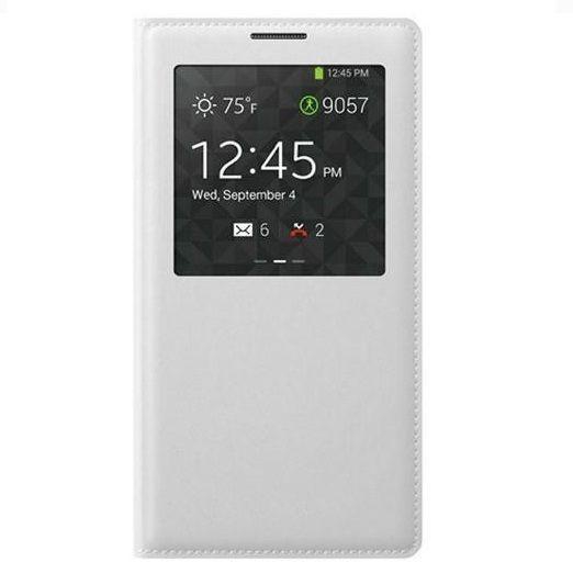 (S-View Flip cover for Samsung Galaxy Note 3 Neo N7505 N7500 ) white