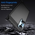 For Infinix Hot 20 Brushed Texture Carbon Fiber TPU Phone Case - Anti-Slip & Shock Absorber - Black