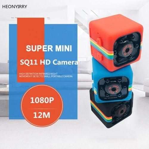 Generic sq11 Mini Camera HD 1080P Sensor Night Vision Camcorder Motion DVR Micro Camera Sport DV Video small Camera cam SQ 11 SQ12 SQ13 JUN(Black SQ11)