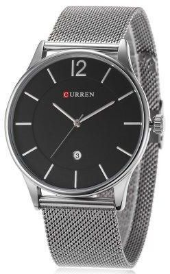 Curren Men's Analog Stainless Steel Watch 8231