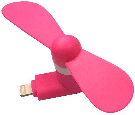 Mini Portable USB Phone Fan for Iphone and Ipad, Pink