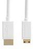 Promate linkMate-H2 24K Gold Plated HDMI to Mini-HDMI Cable for LED TV, PS3, xBox Camera - White