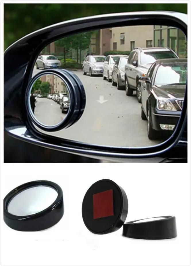 360 Degree Car Mirror Wide Angle Round Convex Blind Spot mirror for Parking Backup Mirror Rain Shade