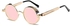 Round Metal Sunglasses Steampunk Men Women Fashion Glasses Brand Designer Retro Vintage Sunglasses UV400