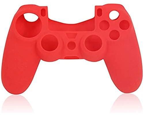 eWINNER Red Silicone Skin Cover Case Protection Skin compatible with SONY Playstation 4 PS4 Dualshock 4 Controller