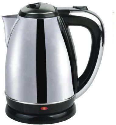 Cordless kettle in silver color