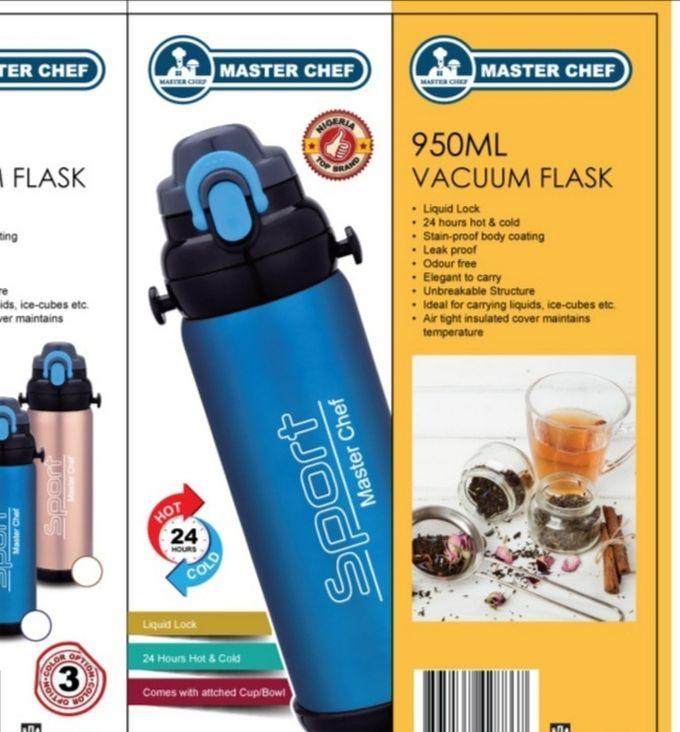 Master Chef 900ML Stainless Steel Vacuum Hot/Cold Water Flask