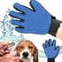 Pet Grooming Glove, Gentle Shedding Hair Remover Brush.