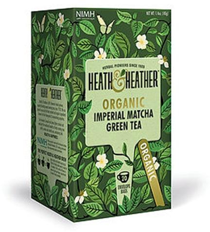 Heath & Heather Organic Imperial Matcha Green Tea - 20's