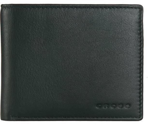 Cross Black Leather For Men - Bifold Wallets