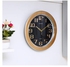 OLSENMARK Wall Clock - Large Round Wall Clock With Modern Design