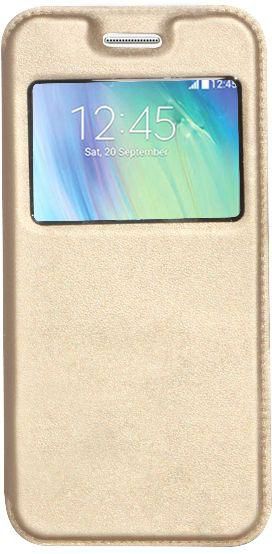 MARGOUN Flip case for Samsung galaxy A5 Golden